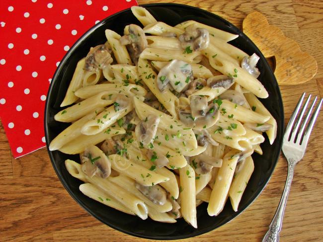 Kremali & Mantarli Penne